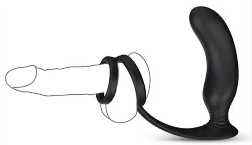 Vibrator-Plug und Cockring Lanco 11 x 3.2 cm – 2/4