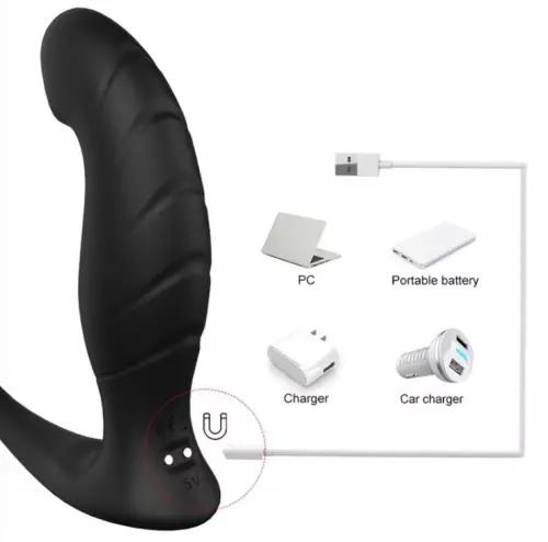Vibrator-Plug mit Cockring Wandering 11 x 3 cm – 5/5