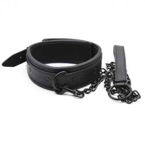 Halsband Leine Schwarz – 2/3
