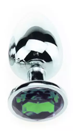 Plug Bijou Grün 8 x 4 cm – 2/3
