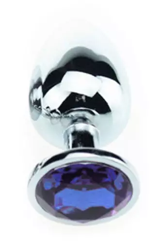 Plug Bijou Blau 8 x 4 cm – 2/2