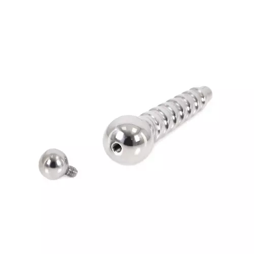 Durchbohrter Penis Plug Penis Screw Up 6.5cm - Durchmesser 12.5mm – 2/4
