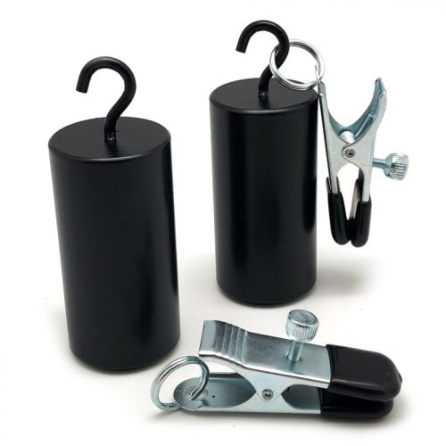 Gewicht voor borsten / Ballstretcher 500g met klemmen - 2 stuks