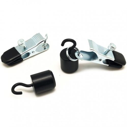 Borstwicht / Ballstretcher 50g met klemmen - 2 stuks
