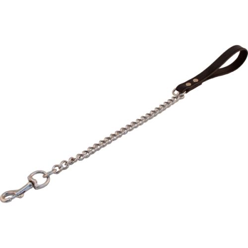 Dog riem met ketting van 45cm