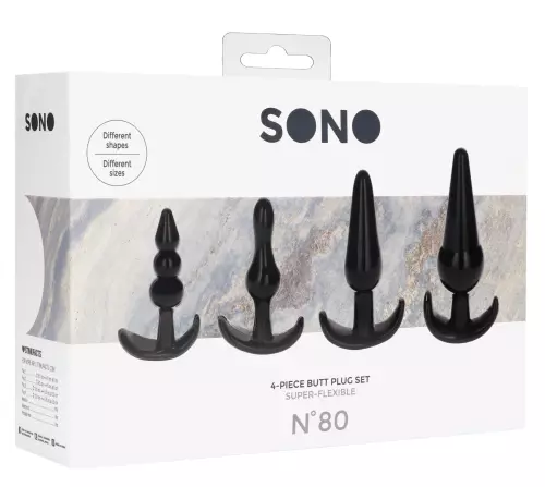 Set mit 4 verschiedenen Plugs Sono N80 – 2/15