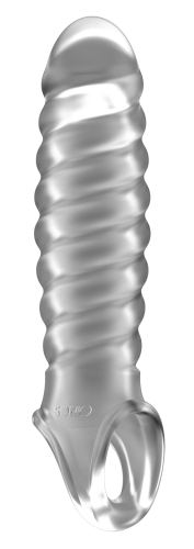 Penismanschette Ribby Penis Sono N32 - 11 x 3 cm Transparent