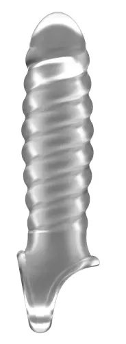 Penismanschette Ribby Penis Sono N32 - 11 x 3 cm Transparent – 3/3