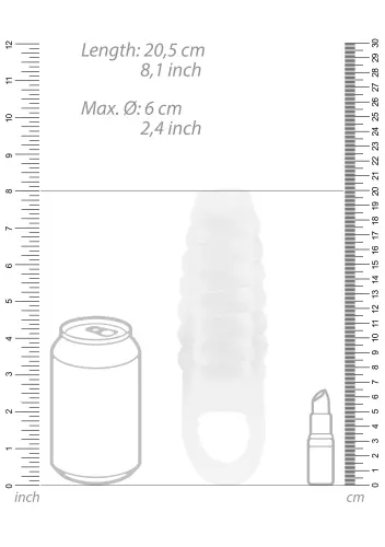 Penismanschette Sono N21 - 14 x 6 cm – 9/10