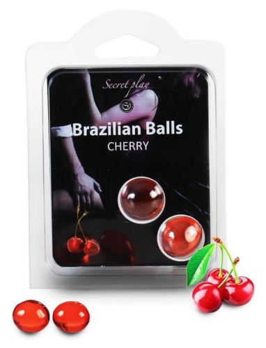 BRAZILIAN BALLS Massage Balls Cherry