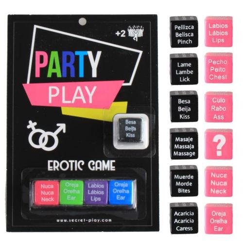 Dice Sexual Party Play Actions