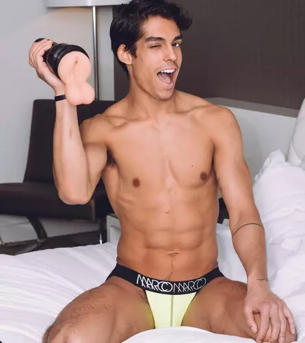 Masturbator FleshSack Eintritt Po mit Hodensack – 11/11