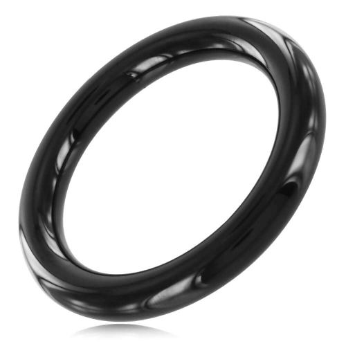 Penisring dünn Steel 8mm Schwarz