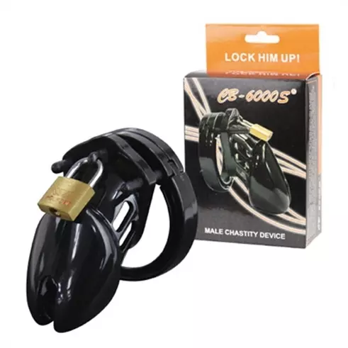 Keuschheitskäfig MINI LOCKY 6 x 3,2 cm Schwarz – 2/6