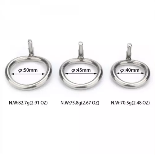 Keuschheitskäfig Birdy Metall 8 x 3,5 cm – 3/7