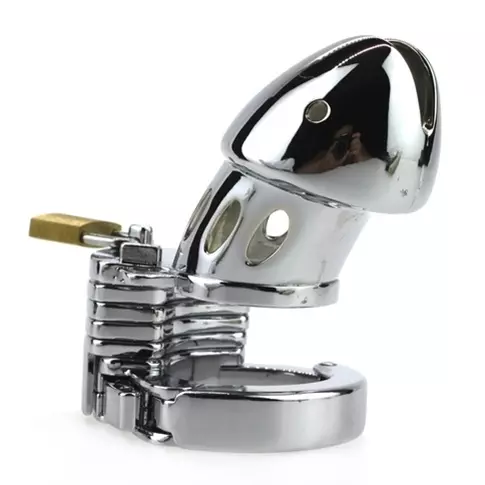 Keuschheitskäfig Modula Metall 9 x 3.5 cm – 2/7