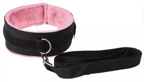 SM BONDAGE PUSH Set 9 Teile Schwarz-Rosa – 2/4