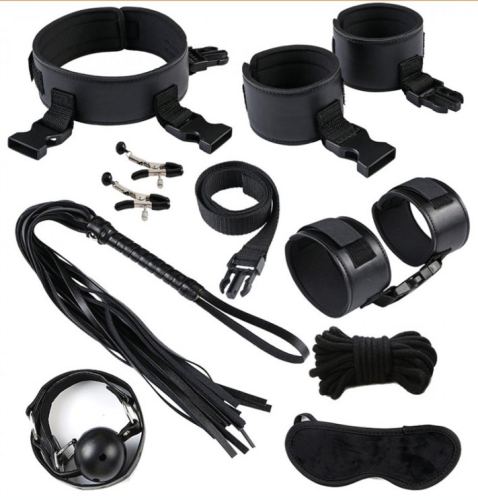 SM Kit 8-teilig Eye-Splice Schwarz