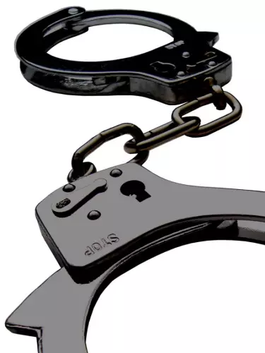 Handschellen Metall Schwarz – 2/5