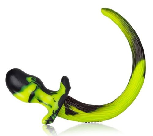 Puppy Tail Beagle Schwanz Gelb 9,5 x 5cm
