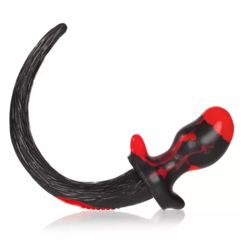 Plug Puppy Tail Bulldog Schwanz Rot 11,5 x 6cm – 4/7