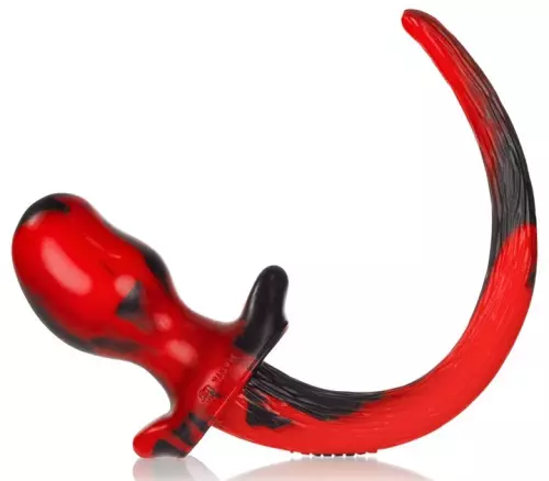 Plug Puppy Tail Bulldog Schwanz Rot 11,5 x 6cm – 6/7