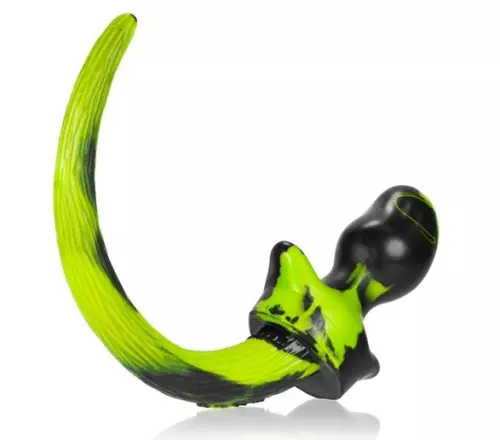 Plug Puppy Tail Bulldog Schwanz Gelb 11,5 x 6cm – 2/4