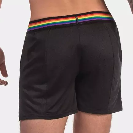 Shorts Barcode Pride Schwarz – 2/5