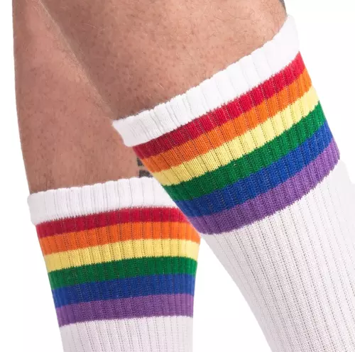 Socken Gym Socks Regenbogen – 2/2