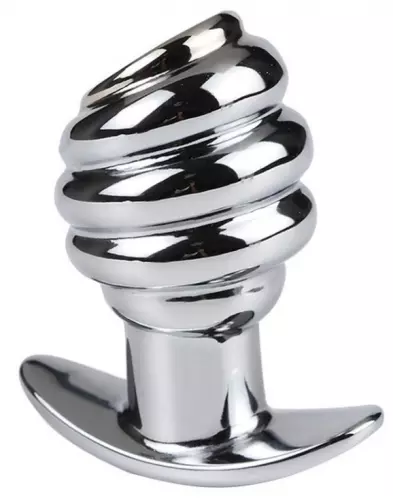Plug Tunnel aus Metall Out Butt 6 x 4 cm – 1/7