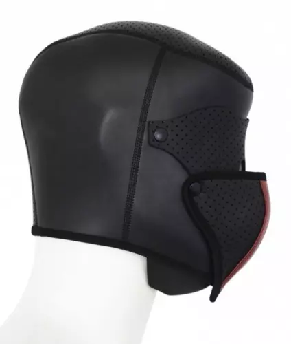 Kopfhaube Ventz Kunstleder Neopren-Optik – 3/5