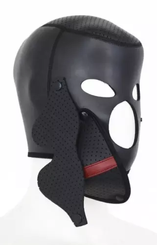 Kopfhaube Ventz Kunstleder Neopren-Optik – 4/5