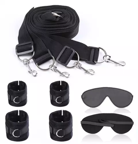 Bett-Kit Bed Bindings Schwarz – 1/6