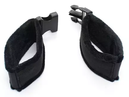 Handgelenk-Handschellen Buckle Schwarz – 5/5
