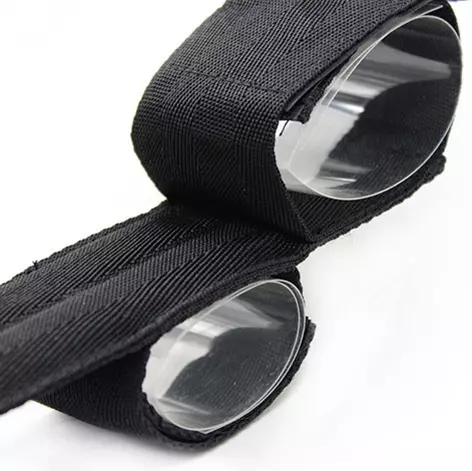 Flache Stange mit 4 Klettverschluss-Handschellen 45cm – 6/7
