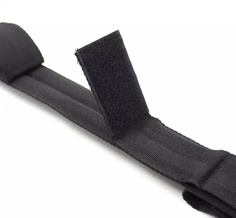 Flache Stange mit 4 Klettverschluss-Handschellen 45cm – 7/7