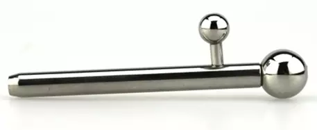 Durchbohrter Harnröhren-Plug Albert Wand 6.5cm - Durchmesser 8mm – 1/5