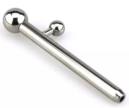 Durchbohrter Harnröhren-Plug Albert Wand 6.5cm - Durchmesser 8mm – 4/5