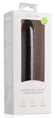Vibrierender Plug Screwed Large 18 x 3.5 cm – 2/7