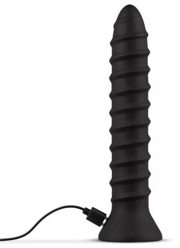 Vibrierender Plug Screwed Large 18 x 3.5 cm – 5/7