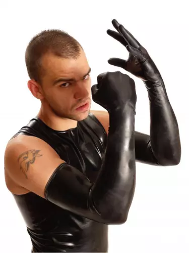 Fist-Handschuhe Schulter Schwarz – 2/8