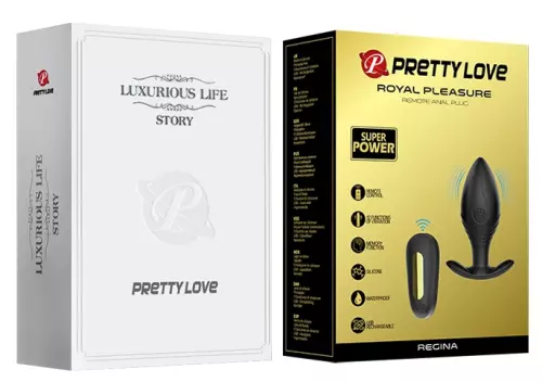 Vibrierstecker Regina Royal Pleasure Pretty Love 8 x 3,4 cm – 2/9