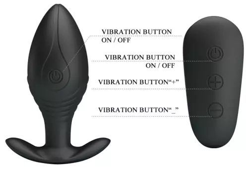 Vibrierstecker Regina Royal Pleasure Pretty Love 8 x 3,4 cm – 6/9
