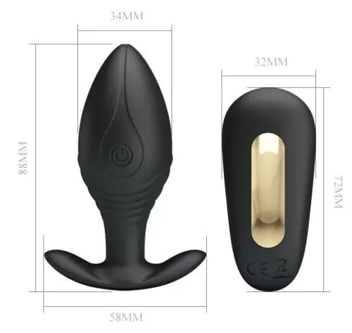 Vibrierstecker Regina Royal Pleasure Pretty Love 8 x 3,4 cm – 8/9