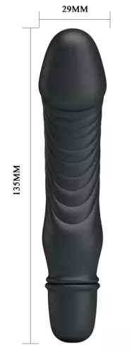 Vibrator Stev 11 x 2,8 cm Schwarz – 6/7