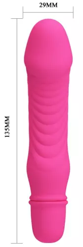 Vibromasseur Stev 11 x 2,8 cm Fuchsia – 6/7