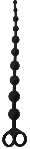 Analkette Black Mont Beads 30 x 2,4 cm – 1/4