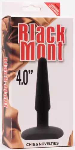 Plug Silikon Black Mont 9,5 x 2,3 cm – 2/4