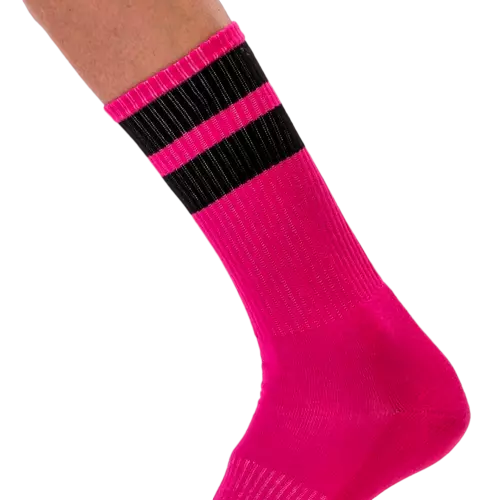 Socken Gym Socks Rosa-Schwarz – 2/2