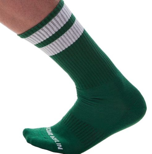 Gym Socks Green-White
